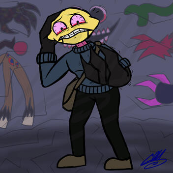 Cannot escape your inner Monster Cannot escape your inner Monster