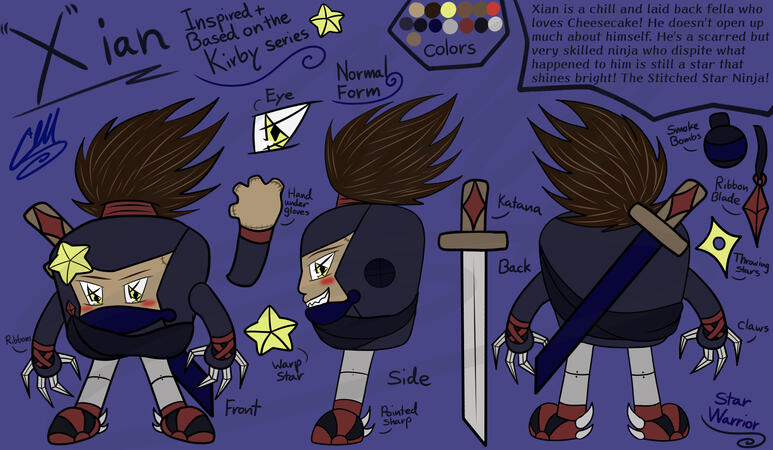 Xian the Stitched Star Ninja Xian the Stitched Star Ninja
