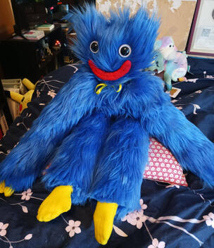 Handmade Huggy Wuggy Plush Handmade Huggy Wuggy Plush