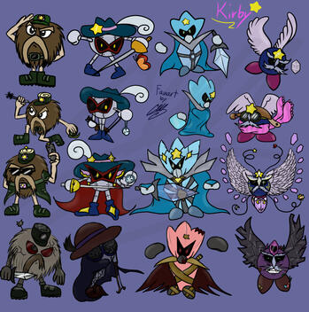 Kirby Character fanart Kirby Character fanart