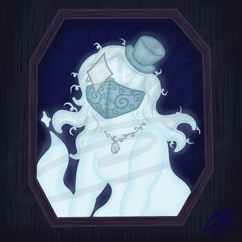 Me as a Ghost :D