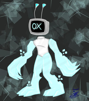 Artfight Attack Blu fanart