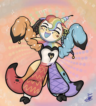 Artfight Attack Rainbow Ambassador fanart Artfight Attack Rainbow Ambassador fanart