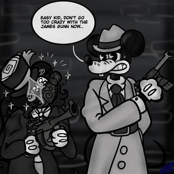Mouse P.I. For Hire fanart!